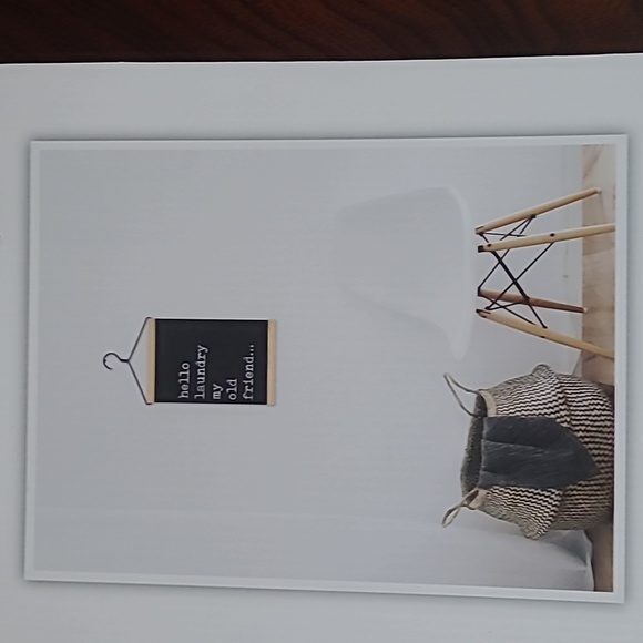 🧺 Metal & Wood Laundry Room Sign - Picture 4 of 5